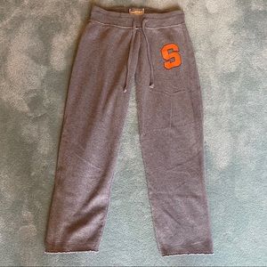Women’s Grey Syracuse Sweatpants, Size S